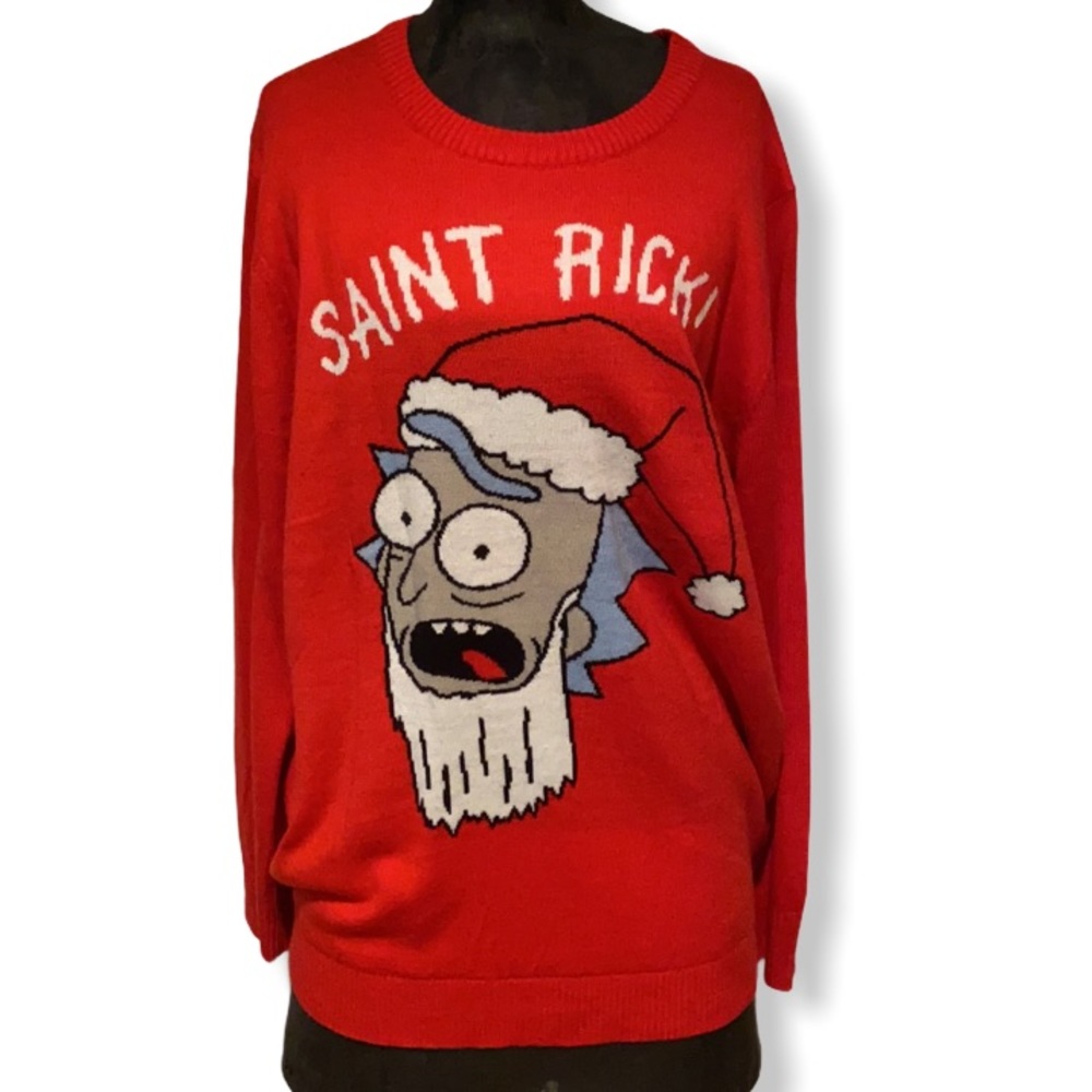NWOT Rick & Morty Christmas Sweater
